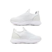 Tenis Infantil Laroche Ultra Light Knit - Branco E L