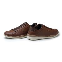Sapatenis Masculino LRC Absolut - Brown + Gratis Relógio Digital Preto