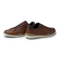 Sapatenis Masculino LRC Absolut - Brown + Gratis Relógio Digital Preto