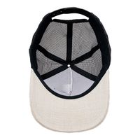 Boné Trucker LR Laroche com Aba- Linho Cru