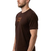 Camiseta Masculina Club lrch em Algodão - Marrom