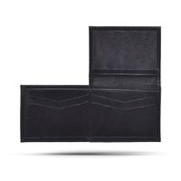 Carteira com aba Laroche Masculina em Couro - Preto 