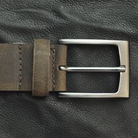 Cinto Laroche Masculino Wallidel em Couro Café