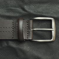 Cinto Laroche Masculino Luxo Café