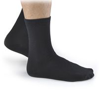 KIT 3 Pares de Meia Masculina Cano Longo - Preto