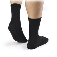 KIT 3 Pares de Meia Masculina Cano Longo - Preto
