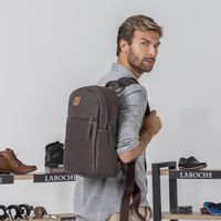Mochila de Couro Laroche - Marrom