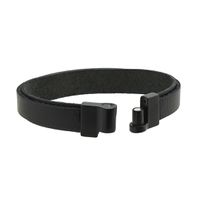 Pulseira Tudo Posso Laroche de Couro Masculina - Preto