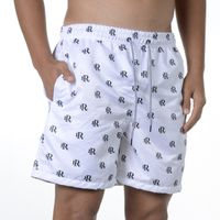 Short Praia Laroche - Branco/Preto