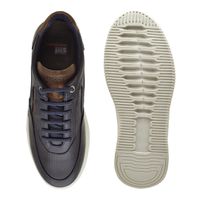 Sapatenis Casual Apolo em Couro Masculino - Royal