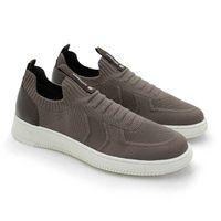 Sapatenis Masculino Apolo em Knit - Castanho