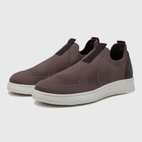 Sapatenis Masculino Apolo em Knit - Marrom E L