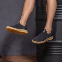 Sapatenis Masculino Apolo em Knit - Preto