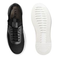 Sapatenis Laroche Apolo em Knit - Preto E L