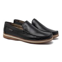 Mocassim Masculino Laroche Arpoador em Couro - Preto