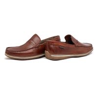 Mocassim Masculino Laroche Arpoador em Couro - Brown