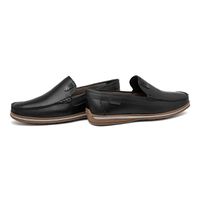 Mocassim Masculino Laroche Arpoador em Couro - Preto E L