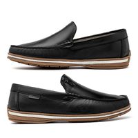 Mocassim Masculino Laroche Arpoador em Couro - Preto