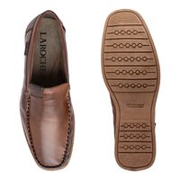 Mocassim Masculino Laroche Arpoador em Couro - Chocolate