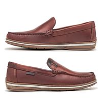 Mocassim Masculino Laroche Arpoador em Couro - Brown