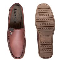 Mocassim Masculino Laroche Arpoador em Couro - Brown