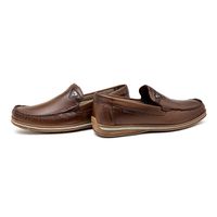 Mocassim Masculino Laroche Arpoador em Couro - Café