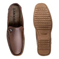 Mocassim Masculino Laroche Arpoador em Couro - Café