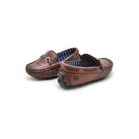 Mocassim Bali Babie de Couro - Brown/Cafe