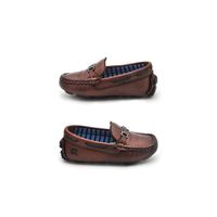 Mocassim Bali Babie de Couro - Brown/Cafe