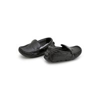 Mocassim Bali Babie de Couro - Preto/Café