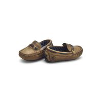 Mocassim Bali Babie de Couro - Areia/Marinho/Vinho
