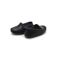 Mocassim Bali Babie de Couro - Preto/Vinho