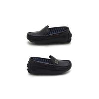 Mocassim Bali Babie de Couro - Preto/Vinho