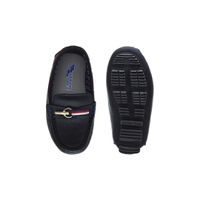 Mocassim Bali Babie de Couro - Royal/Vermelho