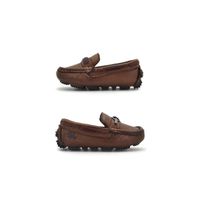 Mocassim Bali Babie de Couro - Brown/Vinho