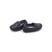 Mocassim Bali Babie de Couro - Marinho