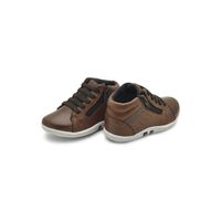 Sapatenis Cayn Babie em Couro - Brown