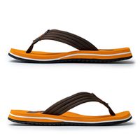 Chinelo Masculino Bahamas Laroche - Laranja / Café