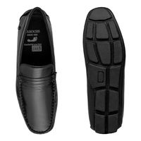 Mocassim Drive Laroche New Bali em Couro - Preto