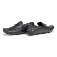 Mocassim Drive Laroche Bali em Couro - Preto