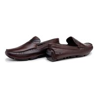 Mocassim Drive Laroche Bali em Couro - Café