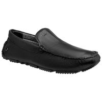 Mocassim Drive Laroche Bali em Couro - Preto E L