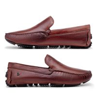 Mocassim Drive Laroche Bali em Couro - Brown