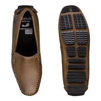 Mocassim Drive Laroche Bali em Couro - Conhaque E L