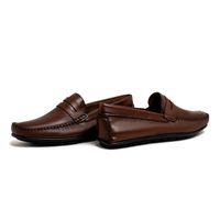 Mocassim Masculino Bolonha Em Couro - Havana