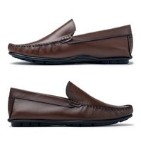 Mocassim Masculino Bolonha Em Couro - Havana