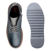 Sapato Casual Bolt Em Couro Legitimo - Marinho E L