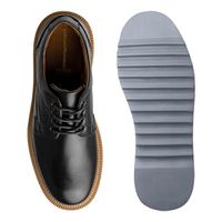 Sapato Casual Bolt Em Couro Legitimo - Preto