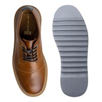 Sapato Casual Bolt Em Couro Legitimo - Whisky