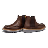 Bota Chelsea Laroche Bolt Em Couro - Chocolate